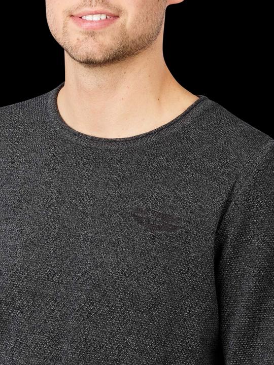 Produktbild Pme Legend R-Neck Pullover Cotton antracite (S)