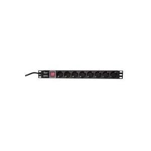 Image du produit LogiLink Barre d'alimentation (8 x, CEE 7/3, 2 m)