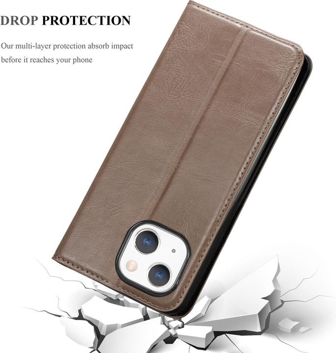 Actual product image Cadorabo Book Invis. Magnet sleeve (Apple iPhone 13)