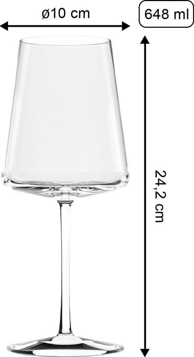 Actual product image Stölzle Power (51 cl, 6 Glasses, Red wine glasses)