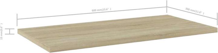 Produktbild VidaXL Wandregal (60 x 30 x 1.5 cm)