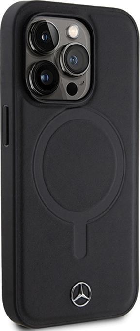 Produktbild Mercedes MEHMP14X23RCMK iPhone 14 Pro Max 6.7" czarny/black hardcase Smooth Leather MagSafe (Apple iPhone 14 Pro Max)