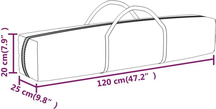 Produktbild VidaXL Bernhilde (580 cm, 580 cm)