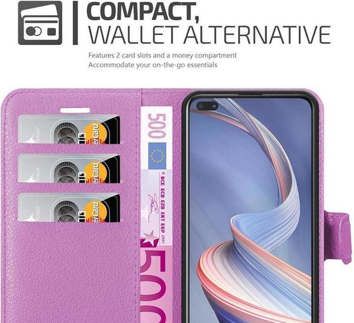 Actual product image Cadorabo Book with stand function cover (Oppo A92s)
