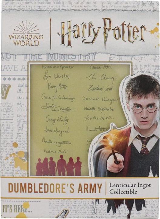 Image du produit Fanattik Lingot de métal Harry Potter Dumbledore's Army Édition limitée