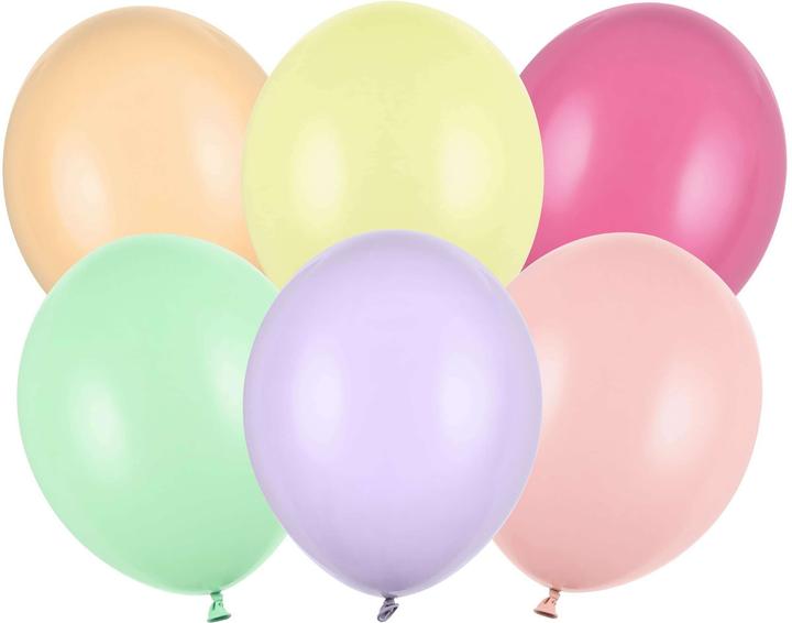 Produktbild Partydeco Luftballons Mehrfarbig Pastell 30cm (10St.)