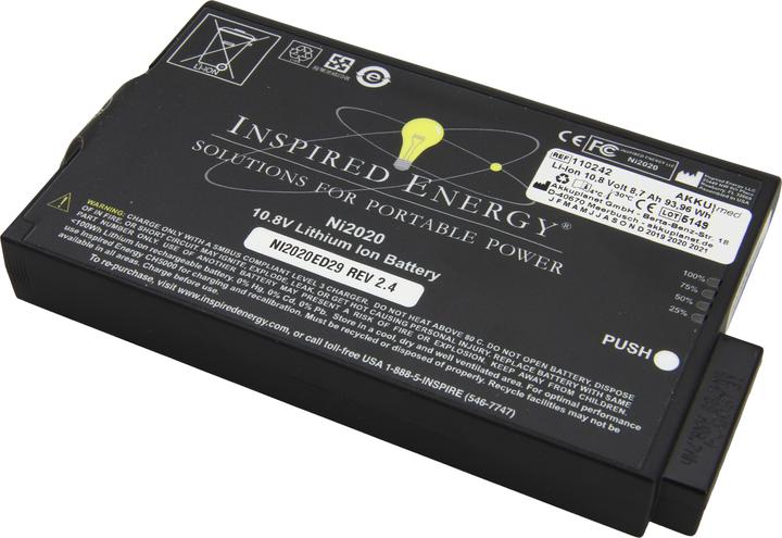 XCell Li Ion Akku passend für Dräger Oxylog 2000 Plus, 3000, 3000 Plus - Typ 2M86733 (8700 mAh)