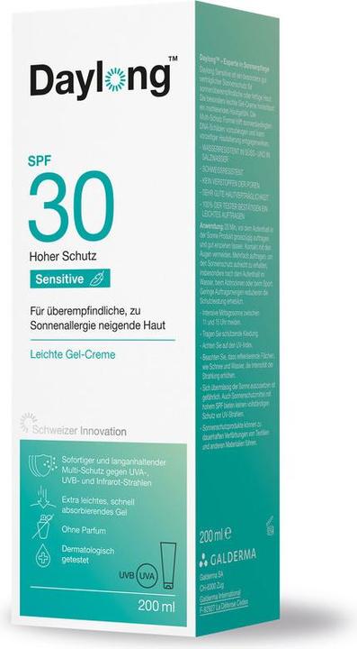 Produktbild Daylong Sensitive (Sonnencreme Gesicht, SPF 30, 200 ml, 250 g)