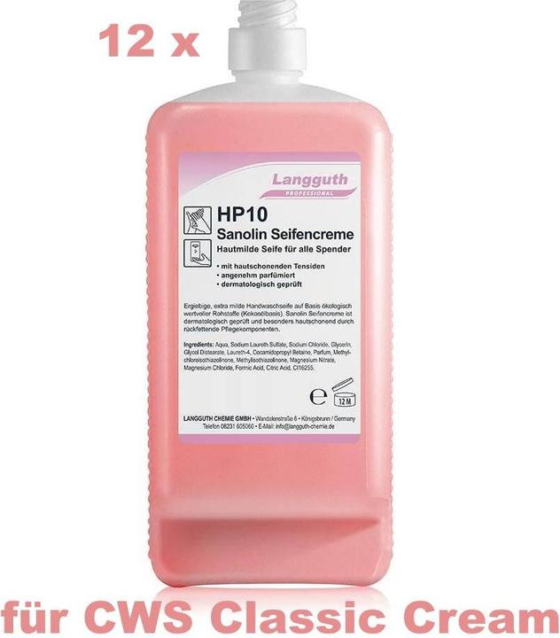 Image du produit Langguth Savon liquide rouge LCEuro (Savon liquide, 500 ml)