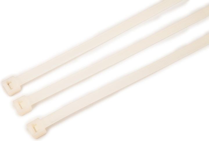 3M FS 200 C-C - Fascetta con inserzione parallela - Nylon - Nero - Bianco - 5 (Fascette in plastica, 200 mm, 50 pz.)
