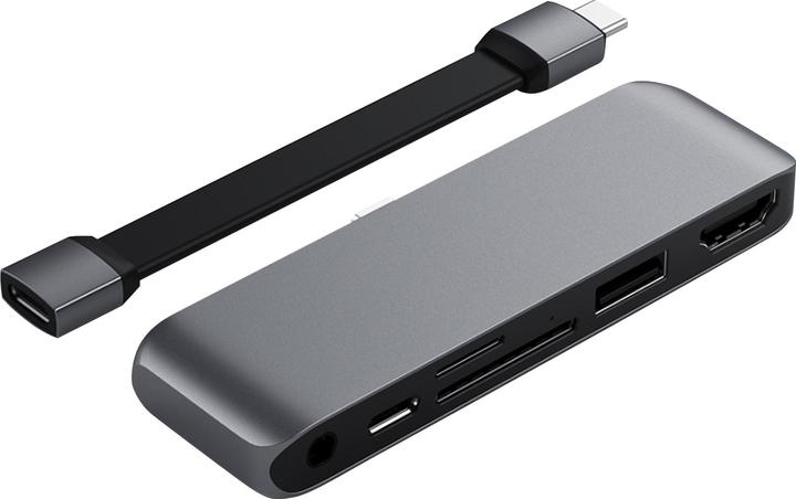 Actual product image Satechi USB-C Mobile Pro Hub (USB-C, 6 Ports)