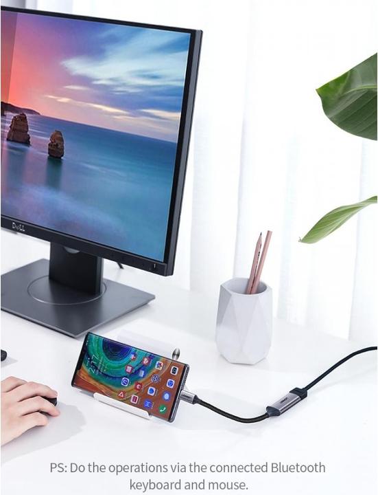 Immagine prodotto Ugreen Adattatore da USB-C a HDMI (USB-C, HDMI, 10 cm)