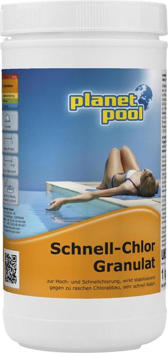Planet Pool Granuli di cloro veloce (1000 g)