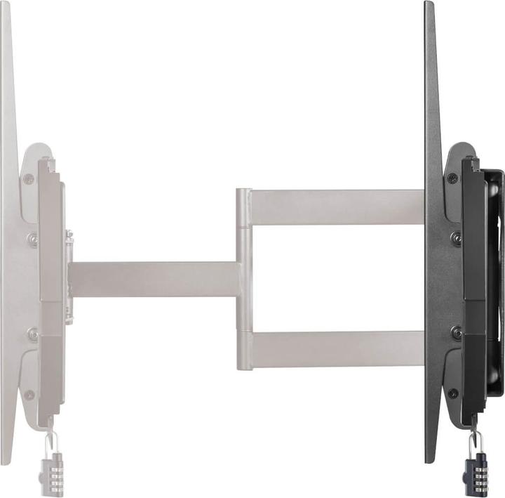 Actual product image Eaton Heavy-Duty Full-Motion Security TV Wall Mount for 93.98cm 37inch to 203.2cm 80inch F (Wall, 37", 91 kg)