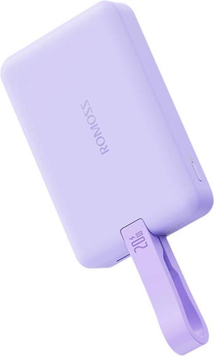Actual product image Romoss Powerbank WMS10 10000mAh 20W (purple) (10000 mAh, 15 W)