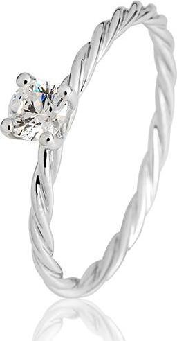 Produktbild Breuning Verlobungsring Kordel (51, 750/18 K Gold)