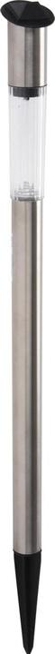 Image du produit ProGarden 6er-Set Elegante Solar Gartenlampe aus Edelstahl, mit Erdspiess, 70 x 3 cm