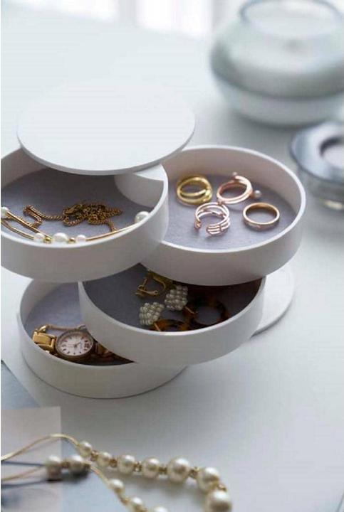 Actual product image Yamazaki Jewelry holder Tower