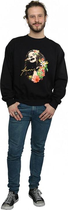 Immagine prodotto Janis Joplin Floral Pattern Felpa Uomo (XXL)