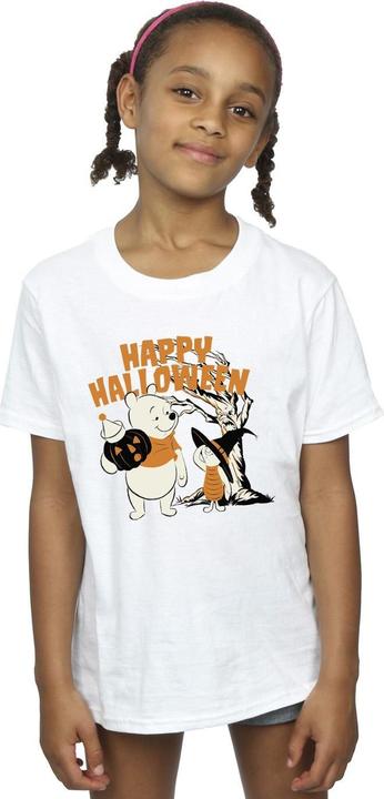 Image du produit Disney - T-shirt WINNIE THE POOH AND PIGLET HAPPY HALLOWEEN - Fille (152, 158)