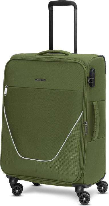 Produktbild Stratic taska 4-Rollen Trolley M 65 cm mit Dehnfalte (74 l, M (50 - 90l))