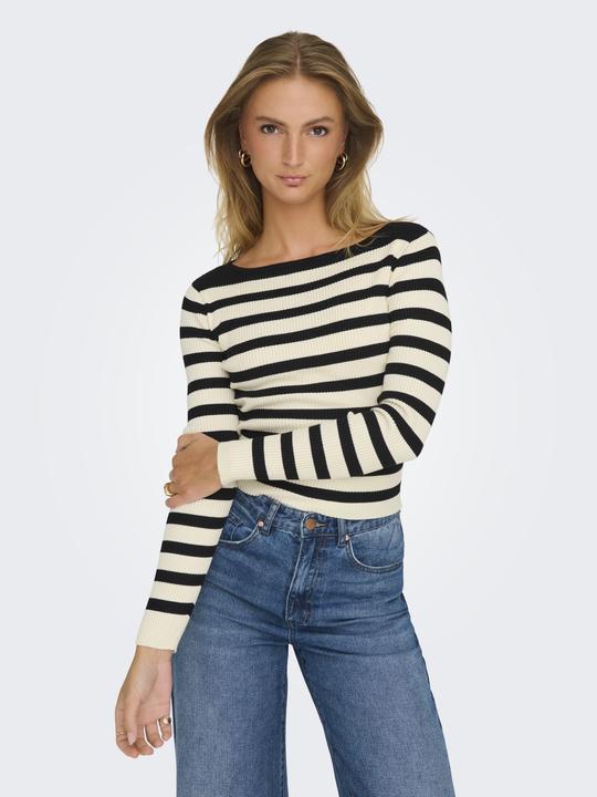 Actual product image JdY Jdynanna L/S Boat Neck Pullover Knt (XS)