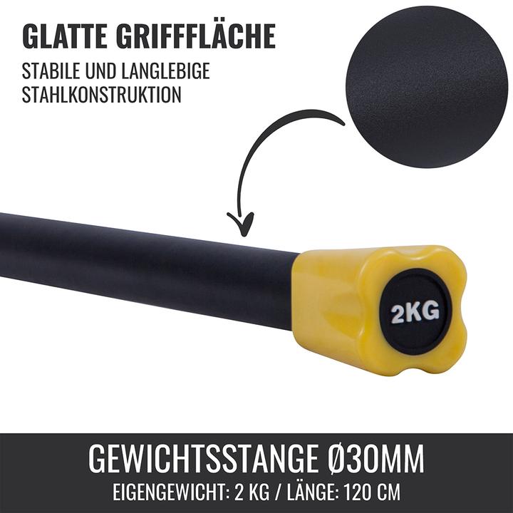 Actual product image Gorilla Sports Weight bar
