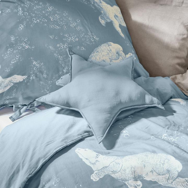 Image du produit Loberon Coussin Étoilie bleu (45 cm, H)