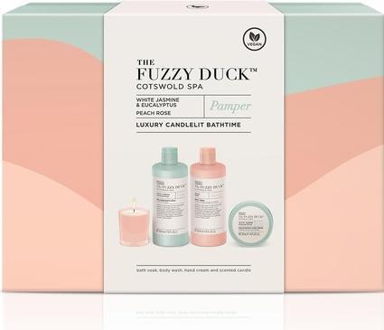Actual product image Baylis & Harding Gift set Jasmine & Eucalyptus. Rūžž¾e & Peach 4 pcs