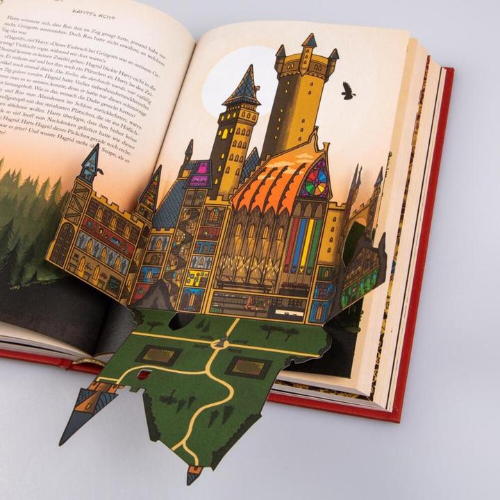 Immagine prodotto Harry Potter und der Stein der Weisen: MinaLima-Ausgabe (Harry Potter 1) (Tedesco, MinaLima, J.K. Rowling, Klaus Fritz, 2021)