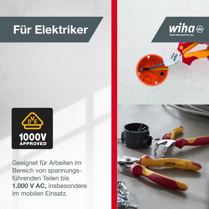 Actual product image Wiha Installation pliers (170 mm)