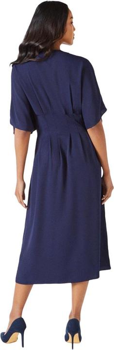 Image du produit Principles Womens/Ladies Crepe Pleat Waist Midi Dress (robe midi en crêpe plissée à la taille) (36 D)