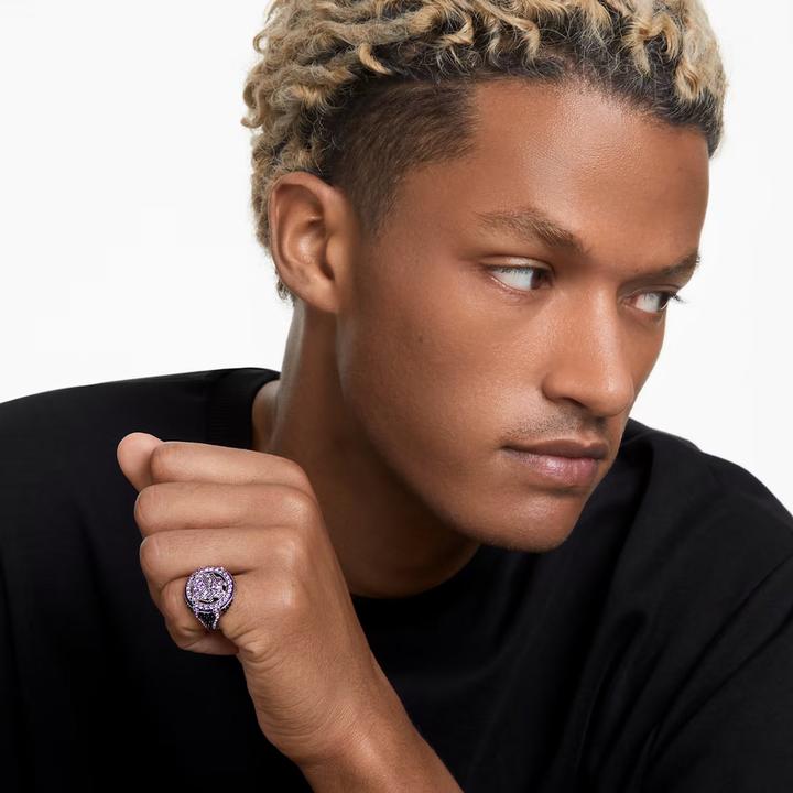 Produktbild Swarovski Marvel Black Panther Ring Violett (52)