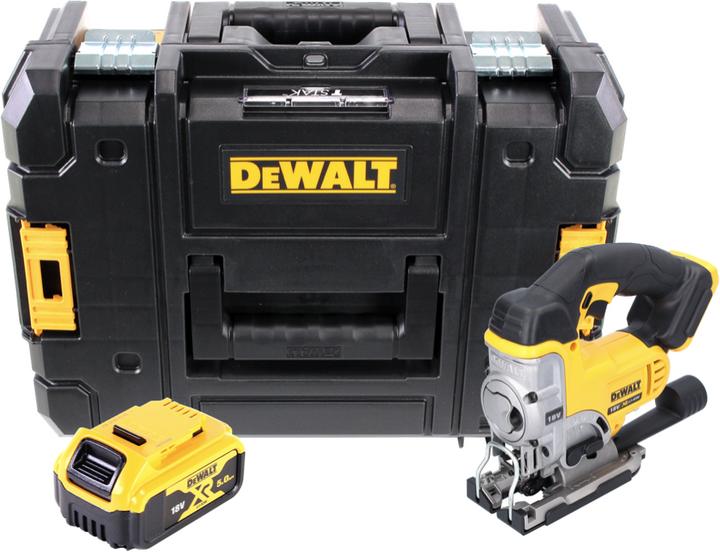 Actual product image DeWalt DCS 331 NT Battery jigsaw 18 V + 1x battery 5.0 Ah + TSTAK - without charger