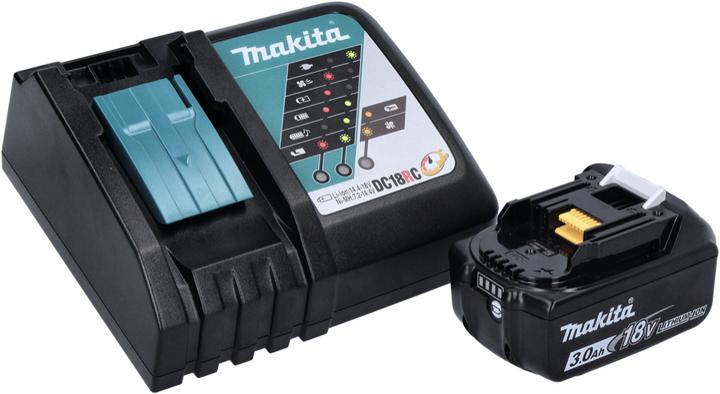 Actual product image Makita DTW 251 RF1J Battery impact wrench 18 V 230 Nm 1/2" + 1x battery 3.0 Ah + charger + Makpac (Rechargeable battery operated)