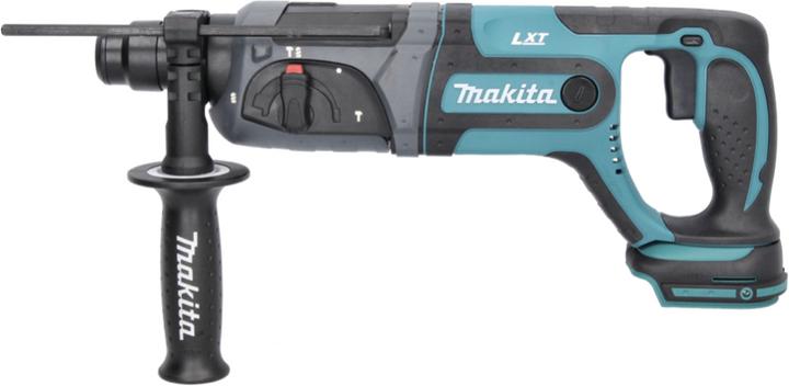 Actual product image Makita DHR 241 RT1J Cordless Rotary Hammer SDS-Plus 18V + 1x Battery BL 1850 5.0 Ah + 1x Fast Charge (Rechargeable battery operated)