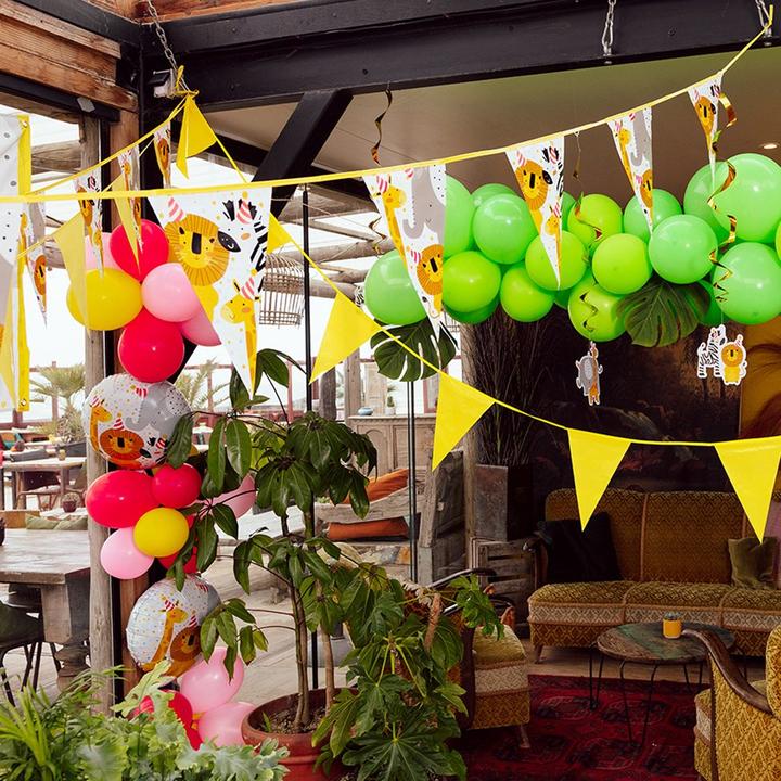 Produktbild Boland Party Kindergeburtstag Helium Folienballon Safari (1 x)