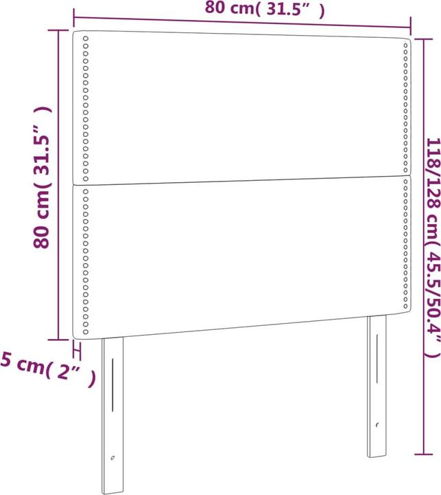 Produktbild VidaXL Thorn (80 x 5 x 88 cm)