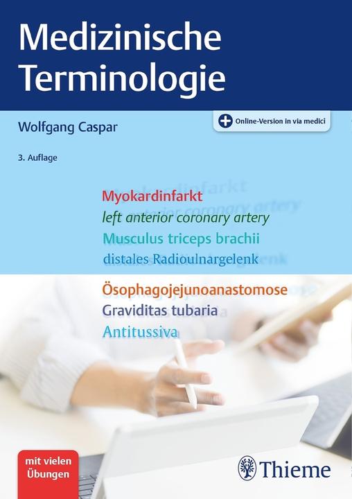 Image du produit Medizinische Terminologie (Allemand, Wolfgang Caspar, 2020)