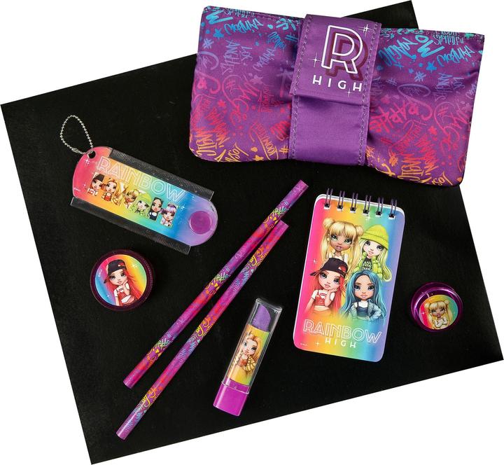 Actual product image NoName Rainbow High Stationery Set 8 Pcs.