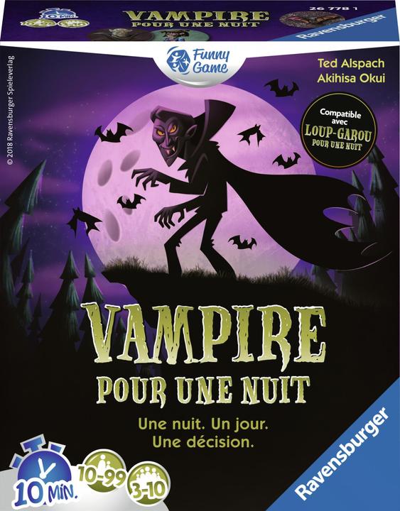 Produktbild Ravensburger Vampire pour une nuit (Französisch)