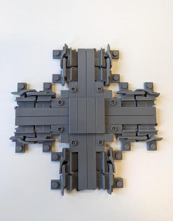 Produktbild LEGO City Schienenkreuzung Gleiskreuzung Kreuzung - NEU! Menge 1x