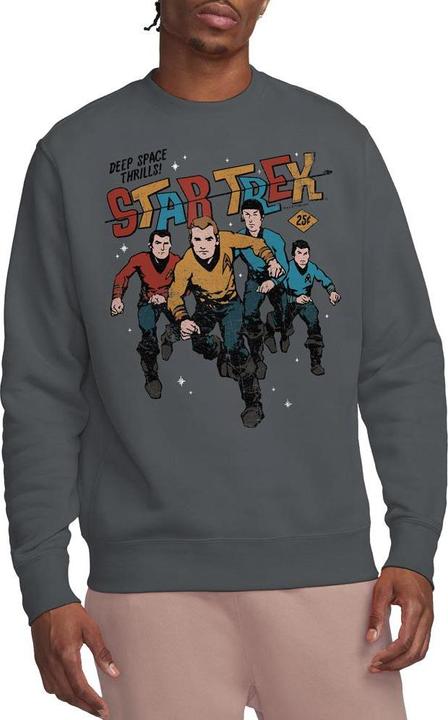 Actual product image Unisex Adult Deep Space Thrills Sweatshirt (S)