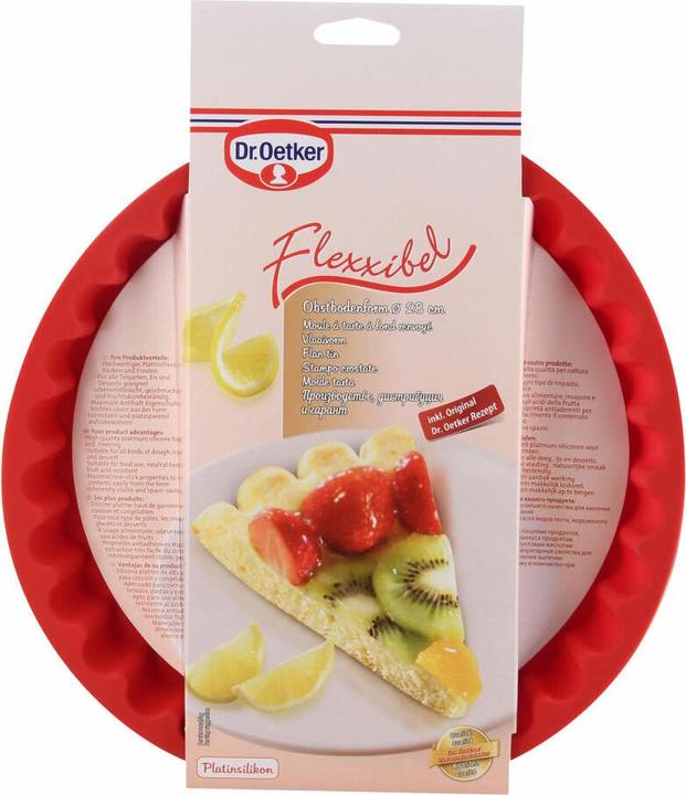 Immagine prodotto Dr. Oetker Stampo per torta di frutta in silicone (28 cm)