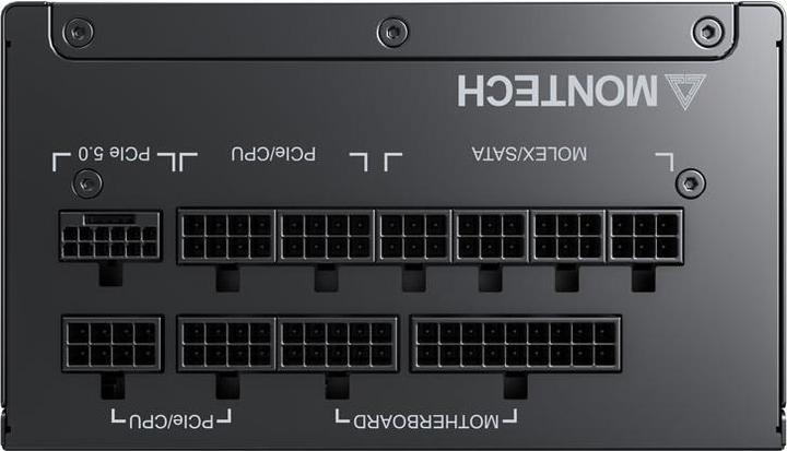 Produktbild Montech Titan 1200W - 80 PLUS & Cybenetics Gold, modular, PCIe 5.0 - 1200 Watt (1200 W)