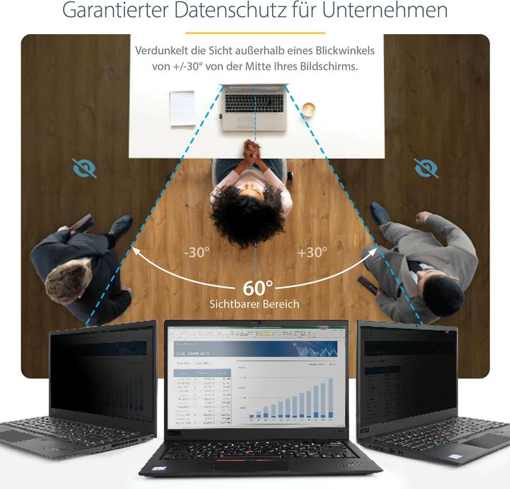Produktbild StarTech 13.3" Privacy Screen (13.30", 16 : 9)