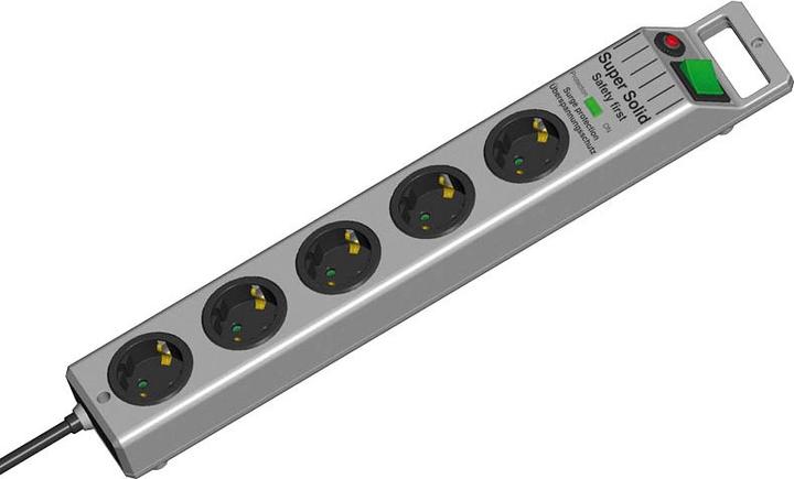 Image du produit Brennenstuhl Super Solid (5 x, CEE 7/3, 2.50 m)