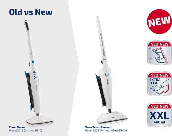 Actual product image Leifheit CleanTenso Power 2.0 (6 bar, 1200 W)
