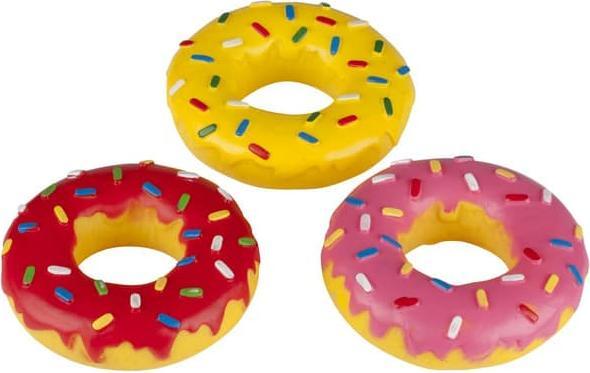 Actual product image Pet Toys Dog toy donut & sound 15cm