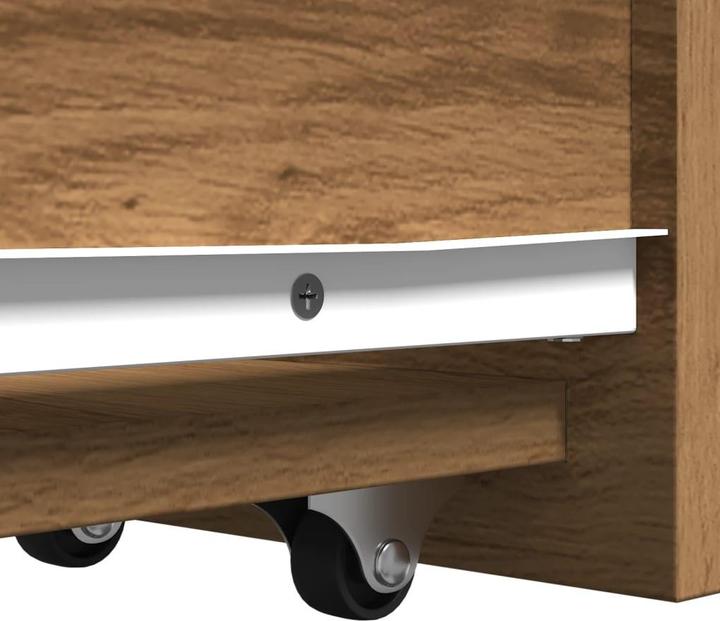 Produktbild VidaXL Badschrank Schmal mit Rollen